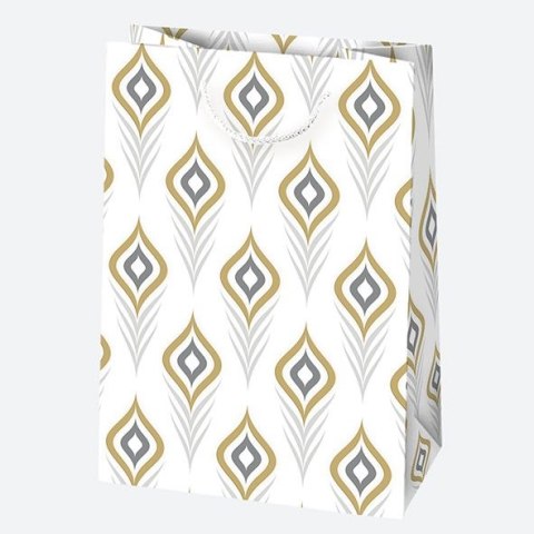 Torebka ozdobna z brokatem Pol-Mak mix wzorów 230x320x110 (T5B) Torebka ozdobna z brokatem Pol-Mak mix wzorów 230x320x110 (T5B)