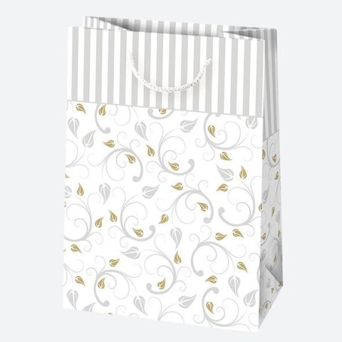 Torebka ozdobna z brokatem Pol-Mak mix wzorów 230x320x110 (T5B) Torebka ozdobna z brokatem Pol-Mak mix wzorów 230x320x110 (T5B)
