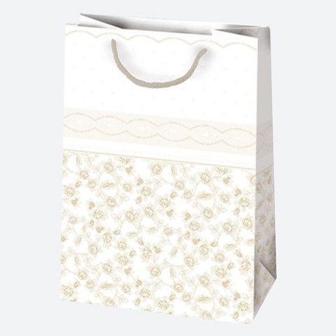 Torebka ozdobna z brokatem Pol-Mak mix wzorów 230x320x110 (T5B) Torebka ozdobna z brokatem Pol-Mak mix wzorów 230x320x110 (T5B)