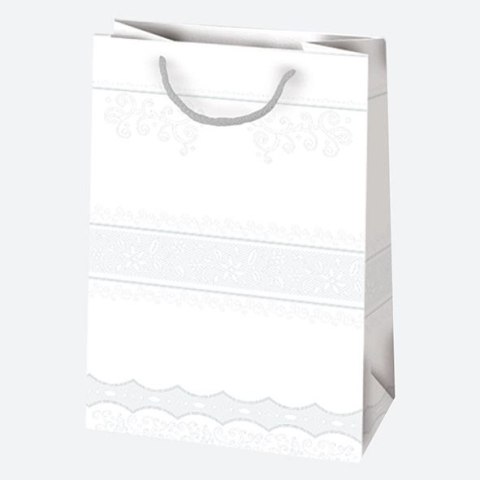 Torebka ozdobna z brokatem Pol-Mak mix wzorów 230x320x110 (T5B) Torebka ozdobna z brokatem Pol-Mak mix wzorów 230x320x110 (T5B)