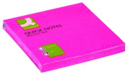 Notes samoprzylepny (karteczki) Q-Connect różowe 80k [mm:] 76x76 (KF10516)