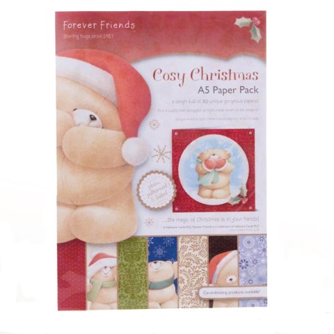 Papier ozdobny Papermania papier a5 forever friends cosy christmas Docrafts (ffs160101) Papier ozdobny Papermania papier a5 forever friends cosy christmas Docrafts (ffs160101)