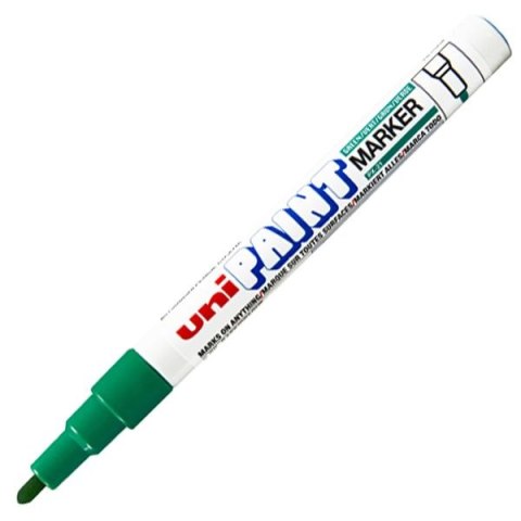 Profesjonalny marker olejowy UNI PX-21 zielony Profesjonalny marker olejowy UNI PX-21 zielony