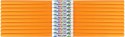 Bibuła marszczona Fun&Joy marszczona 05 pomarańczowa 500mm x 2000mm