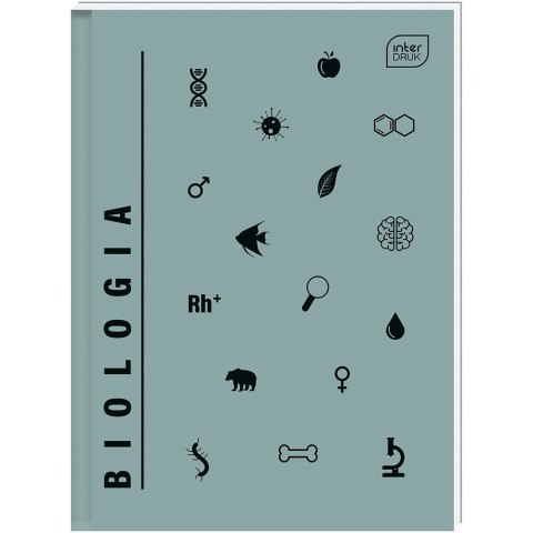 Brulion tematyczny Interdruk 5902277332387 A5 80k. 70g krata (Biologia) Brulion tematyczny Interdruk 5902277332387 A5 80k. 70g krata (Biologia)