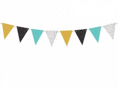 Girlanda Partydeco Dinozaury - Flagietki, 1,3m (FLG6) Girlanda Partydeco Dinozaury - Flagietki, 1,3m (FLG6)