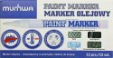 Marker olejowy Munhwa biały 1,0mm okrągła końcówka (8801006713183)