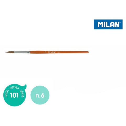 Pędzel Milan 101 6 nr 6 (80306/12) Pędzel Milan 101 6 nr 6 (80306/12)