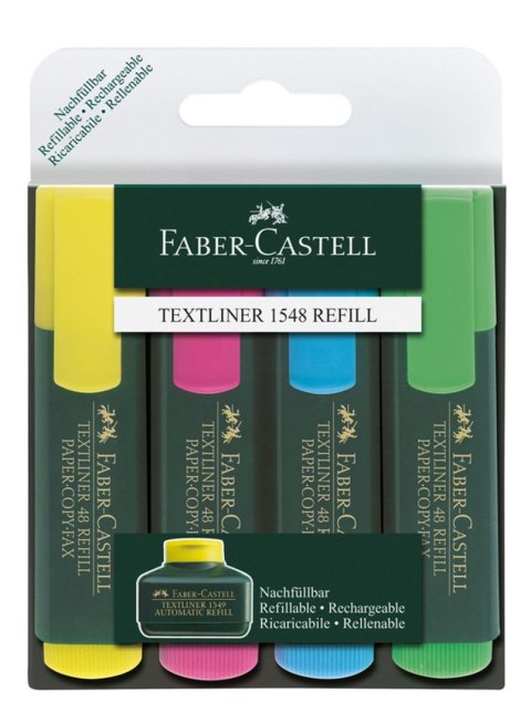 Zakreślacz Faber Castell 48 mix 1,0-5,0mm (FC154804) Zakreślacz Faber Castell 48 mix 1,0-5,0mm (FC154804)