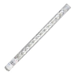 Bombki w tubie 16szt. srebrne 3cm plastik Arpex (BN6400SRE-4206)