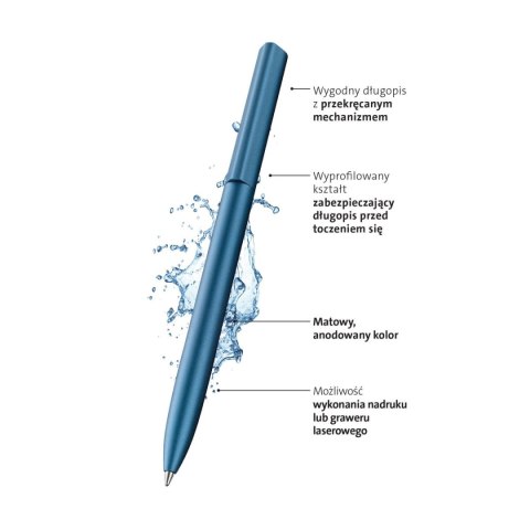 Długopis Pelikan K6 Ineo Ocean Blue w etui 822473 niebieski (400191373) Długopis Pelikan K6 Ineo Ocean Blue w etui 822473 niebieski (400191373)