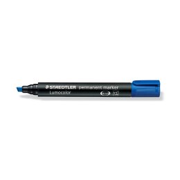 Marker permanentny Staedtler niebieski 2,0-5,0mm ścięta końcówka