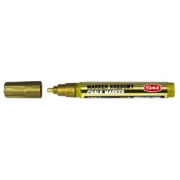 Marker specjalistyczny Toma srebrny kredowy srebrny 4,45mm okrągła końcówka (To-291)