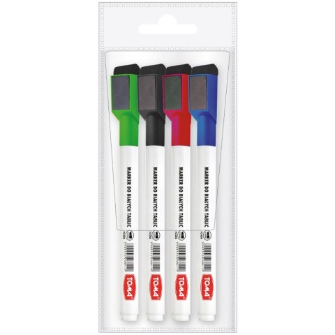 Marker suchościeralny wkład mix 1,5mm okrągła końcówka Toma (TO-268)