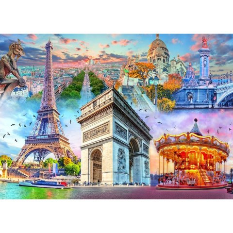 Puzzle Weekend w Paryżu 2000 el. Trefl (27125)