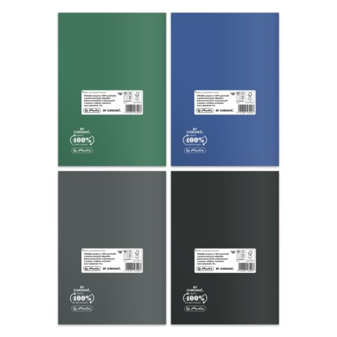 Zeszyt Herlitz Ocean Colors ECO 9565003 B5 60k. 70g krata (400198133) Zeszyt Herlitz Ocean Colors ECO 9565003 B5 60k. 70g krata (400198133)