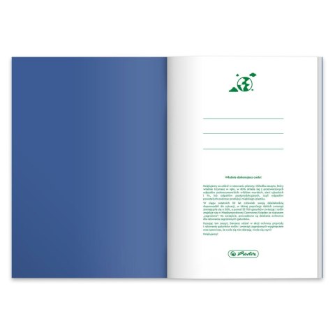 Zeszyt Herlitz Ocean Colors ECO 9565003 B5 60k. 70g krata (400198133) Zeszyt Herlitz Ocean Colors ECO 9565003 B5 60k. 70g krata (400198133)