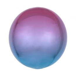 Balon foliowy Amscan kula ombre 16cal (3985201)