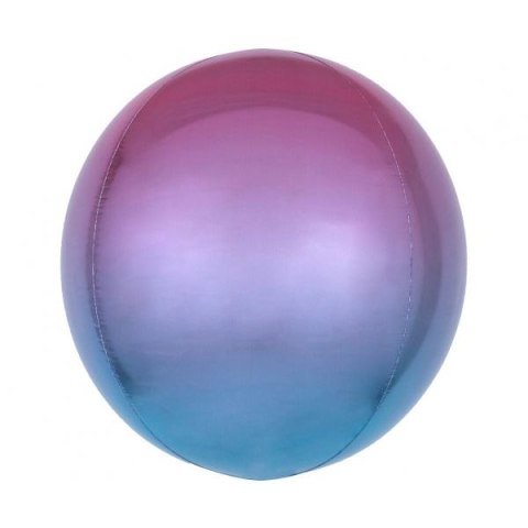 Balon foliowy Amscan kula ombre 16cal (3985201) Balon foliowy Amscan kula ombre 16cal (3985201)