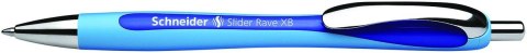 Długopis olejowy Schneider Slider Rave niebieski XBmm (SR132503) Długopis olejowy Schneider Slider Rave niebieski XBmm (SR132503)