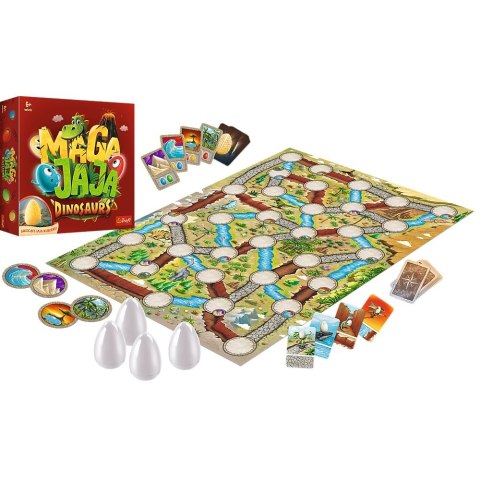 Gra planszowa Trefl Magajaja Dinosaurs Magajaja Dinosaurs (02281) Gra planszowa Trefl Magajaja Dinosaurs Magajaja Dinosaurs (02281)