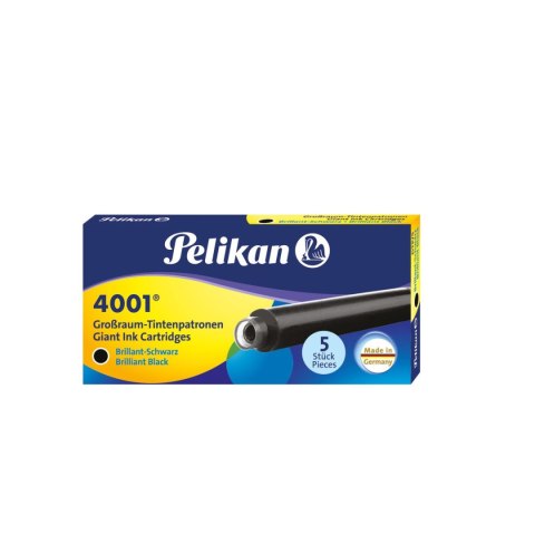 Naboje długie Pelikan GTP/5 310615 czarny (400142570) Naboje długie Pelikan GTP/5 310615 czarny (400142570)