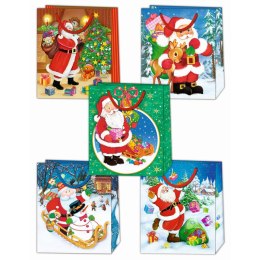 Torba prezentowa Bożenarodzenie B5 Merigraf (MIKOŁAJE)