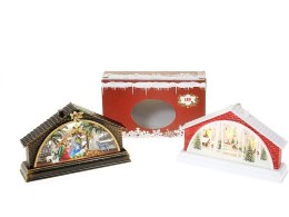 Lampion świąteczny LED stajenka Adar (566071)