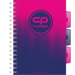 Kołozeszyt (kołonotatnik) CoolPack gradient A5 200k. krata Patio (02985CP)