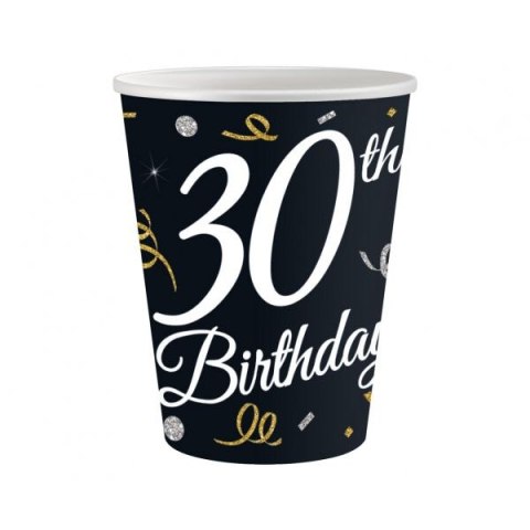Kubek jednorazowy Godan 30 urodziny 6 szt. papier (KP-30BD) Kubek jednorazowy Godan 30 urodziny 6 szt. papier (KP-30BD)