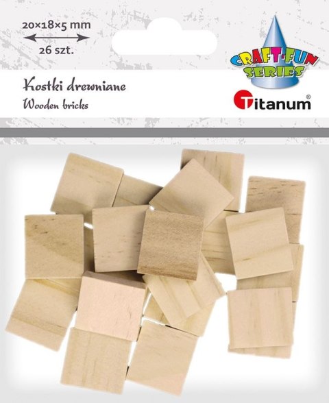 Ozdoba drewniana Titanum Craft-Fun Series koraliki (22TH401-14) Ozdoba drewniana Titanum Craft-Fun Series koraliki (22TH401-14)