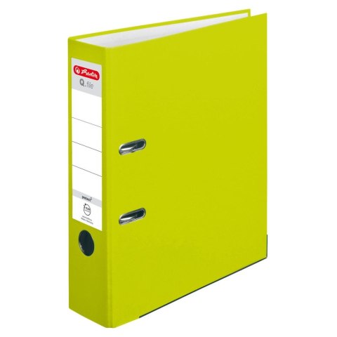 Segregator dźwigniowy Herlitz Q.file 50022489 A4 80mm Zielony (300005281) Segregator dźwigniowy Herlitz Q.file 50022489 A4 80mm Zielony (300005281)