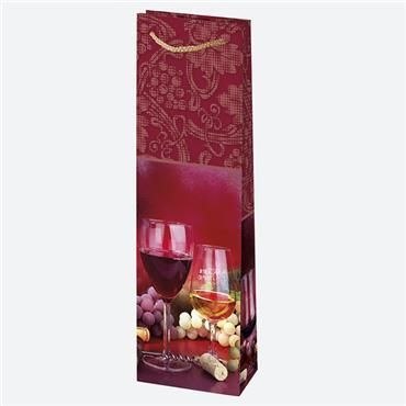 Torba prezentowa butelkowa [mm:] 120x400x 90 Pol-mak (T12)