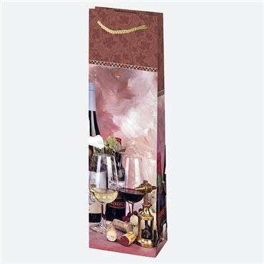 Torba prezentowa butelkowa [mm:] 120x400x 90 Pol-mak (T12)