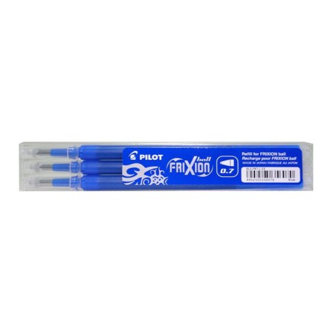 Wkład do pióra kulkowego Pilot Frixion niebieski 0,35mm (BLS-FR7-L-S3) Wkład do pióra kulkowego Pilot Frixion niebieski 0,35mm (BLS-FR7-L-S3)