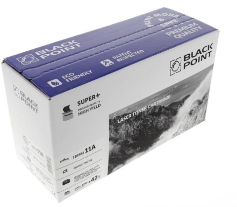 Toner alternatywny Black Point Q6511A czarny (LBPPH11A) Toner alternatywny Black Point Q6511A czarny (LBPPH11A)