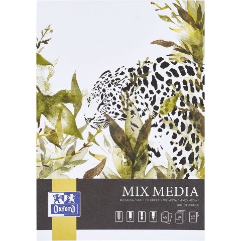Blok artystyczny Oxford DO MIXMEDIA A5 225g 20k (400183974) Blok artystyczny Oxford DO MIXMEDIA A5 225g 20k (400183974)