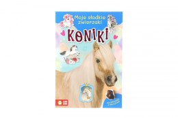 Książeczka edukacyjna Zielona Sowa Moje slodkie zwierzaki. Koniki