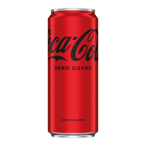 Coca-Cola ZERO 0,33l puszka Coca-Cola ZERO 0,33l puszka