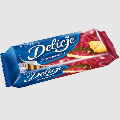 Delicje Szampańskie wiśniowe 147g