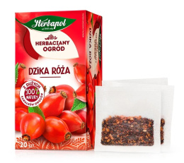 HERBAPOL dzika róża herbata 20 t.