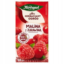 HERBAPOL malina żurawina herbata 20 t.
