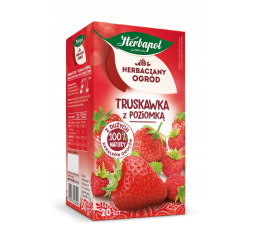HERBAPOL truskawka poziomka herbata 20 t.