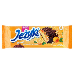 Jeżyki pomarańcza w czekoladzie deserowej 140g