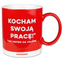 Kubek wielokrotnego użytku Pan Dragon an at Work-Kocham pracę 250ml (5901854981093)