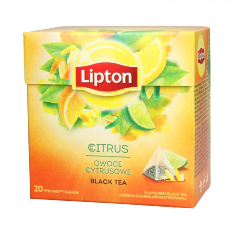 Lipton cytrusowa herbata 20 t. Lipton cytrusowa herbata 20 t.
