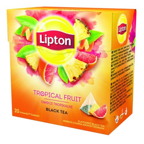 Lipton owoce tropikalne herbata 20 t. Lipton owoce tropikalne herbata 20 t.