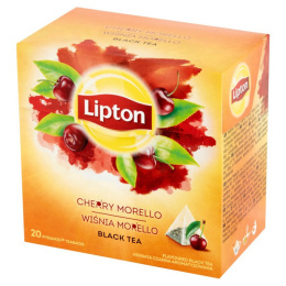 Lipton wiśnia morela herbata 20 t.