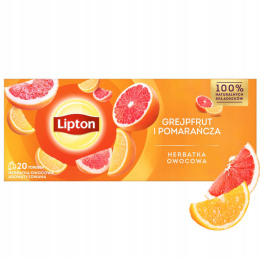 Lipton grejpfrut pomarańcza herbata 20 t.