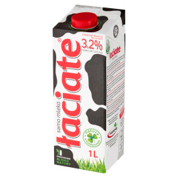 Mleko 1l 3,2% UHT ŁACIATE